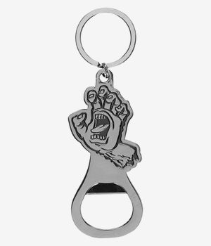 Santa Cruz Screaming Hand Key-Chain (silver)