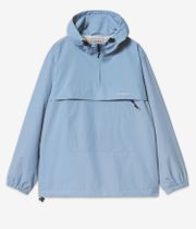 Carhartt WIP Windbreaker Pullover Veste (frosted blue white)