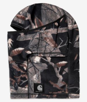 Carhartt WIP Blevin Mask Bonnet (camo feather tree black)