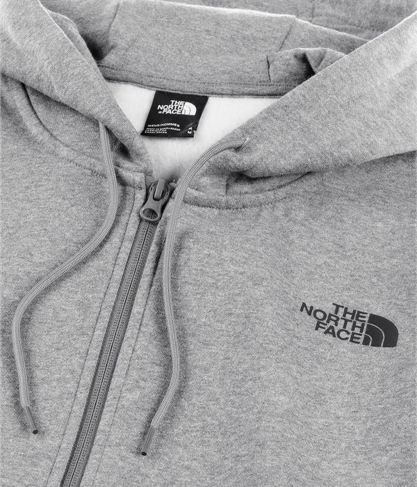 The North Face Simple Dome Zip-Hoodie (tnf medium grey heather)