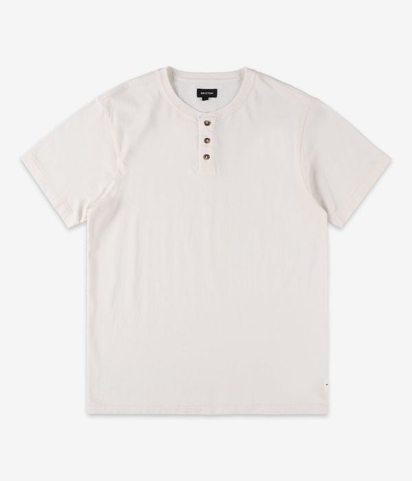 Brixton Baseline Henley T-Shirt (off white vintage wash)