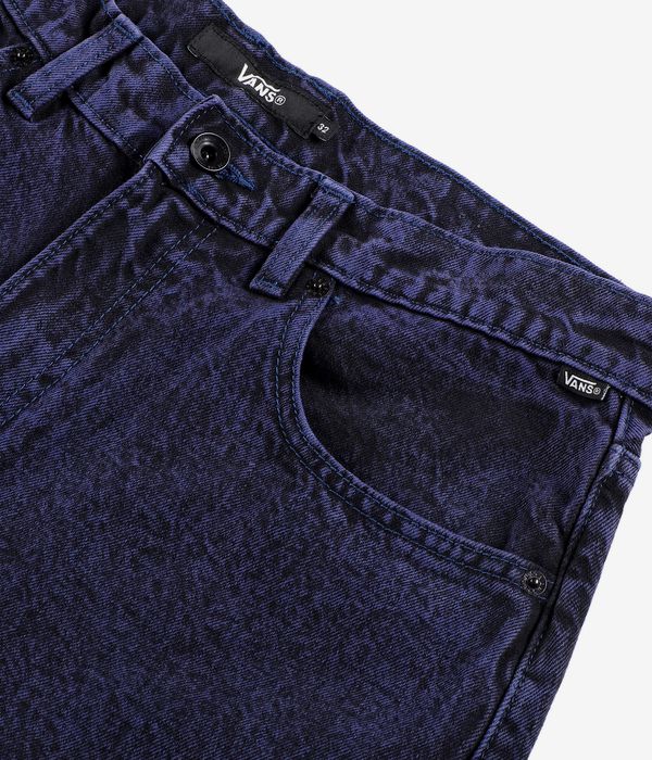Vans Check 5 Baggy Acid Overdyed Jeansy (deep indigo)