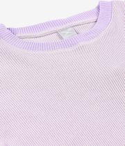 Iriedaily 2 Tone Rib T-Shirt women (light violett)