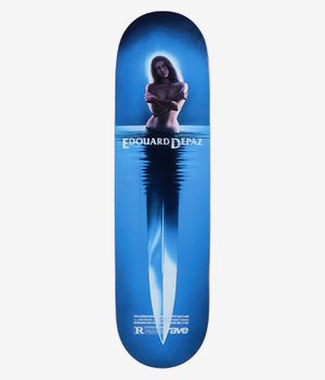 rave Depaz Horror 8.375" Skateboard Deck (blue)