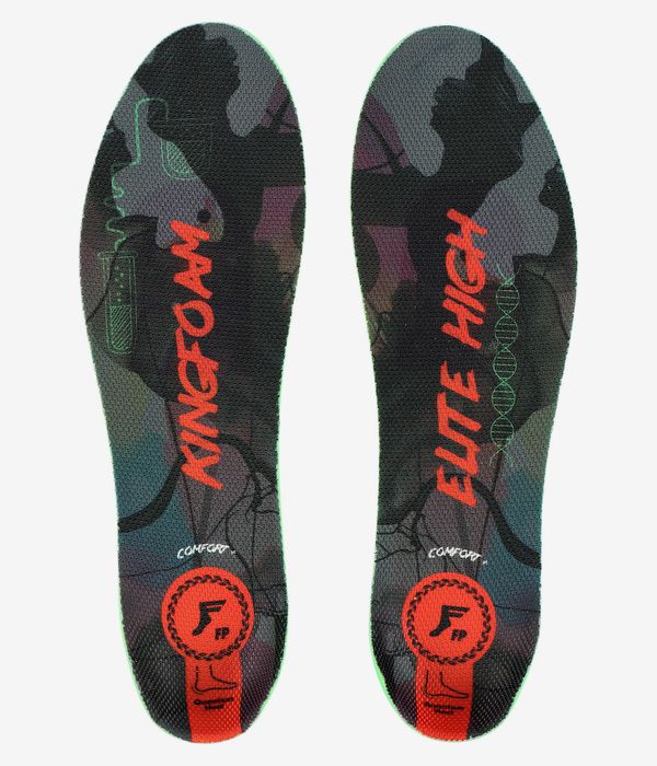 Footprint King Foam Elite Quantum Heel High Wkładki (black camo red)