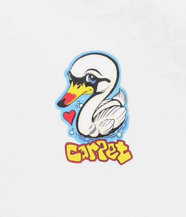 Carpet Company Swan Camiseta (white)