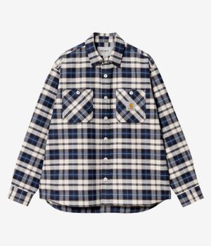 Carhartt WIP Tarbell Oxford Shirt (check dark navy white)