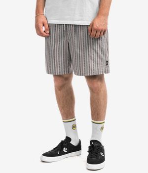 Vans Primary Stripe Elastic Boardshorts (oatmeal black)