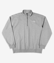 The North Face Oversize 1/4-Zip Sweatshirt (tnf light grey heather)