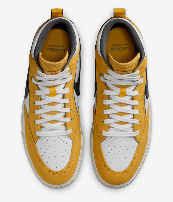 Nike SB React Leo Chaussure (gold dark grey white)