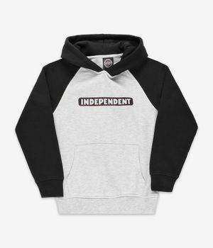 Independent Bar Hoodie kids (black athletic heather)