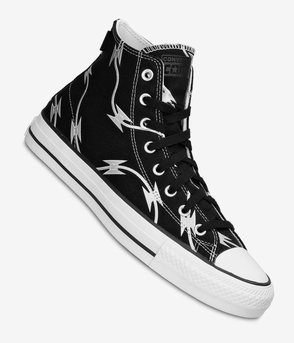 Shop Converse CONS Chuck Taylor All Star Pro Razor Wire Shoes (black pure  silver white) online skatedeluxe