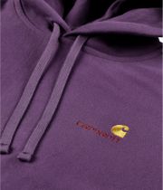 Carhartt WIP American Script Hoodie (huckleberry)