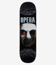 Opera Skull Mask Symmetrical Pop Slick 8.5" Skateboard Deck (multi)