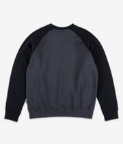 Antix Simplex Raglan Organic Sweatshirt (black slate grey)