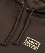 Skateboard Cafe 45 sweat à capuche (coffee)
