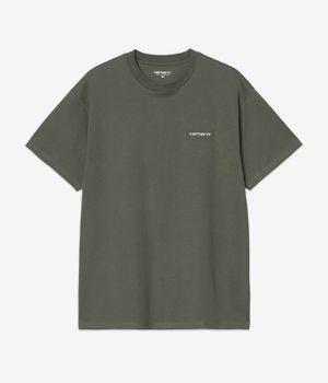 Carhartt WIP Script Embroidery T-shirt (leaf white)