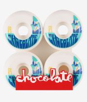 Chocolate Plantasia Conical Wheels (white) 54mm 99A 4 Pack