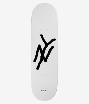 5BORO NY Monogram 8.5" Planche de skateboard (white)