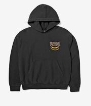 HUF x Thrasher Meltdown Heavyweight Hoodie (washed black)