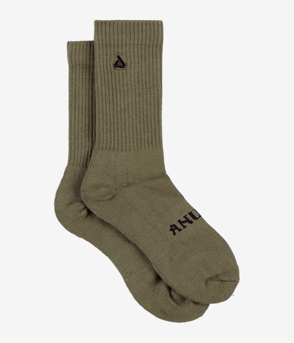 Anuell Basocks Socks US 6-13 (olive)