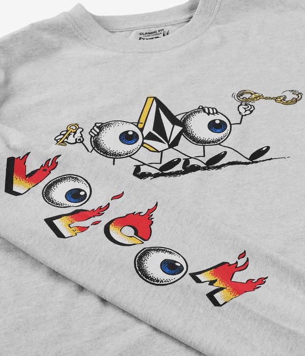 Volcom Featured Artist Daniel Shepard Budz Longsleeve (bone heather)