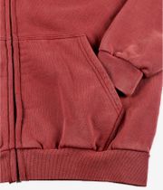 Butter Goods Amplify Zip-Sweatshirt avec capuchon (washed russet)