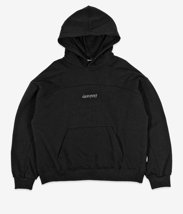 Wasted Paris Switchblade Boxy Hoodie (black)