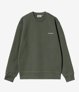 Carhartt WIP Script Embroidery Sweatshirt (opuntia white)