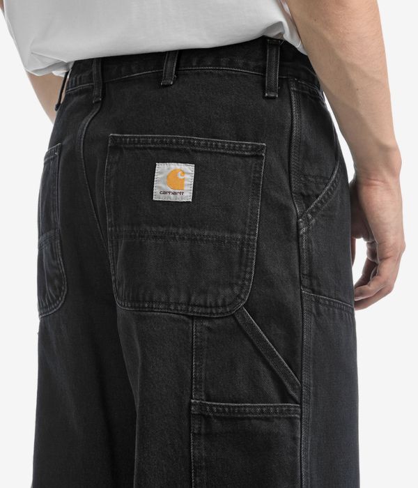 Carhartt WIP Double Knee Pants (black stone washed)