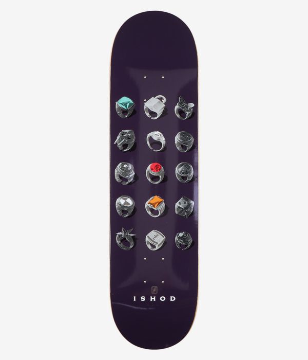 Real Ishod Jeweler Twin Tail 8.25" Planche de skateboard (purple)