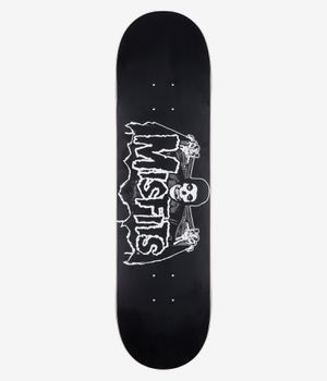 Zero x Misfits Bat Fiend 8.25" Planche de skateboard (black gitd)