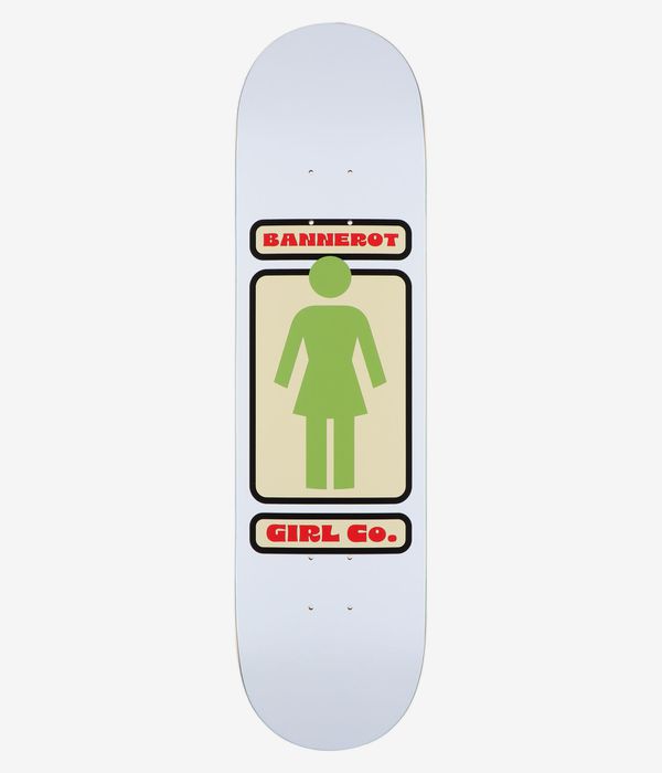 Girl Bannerot Hypno Girl 8.125" Tabla de skate (white)