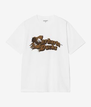 Carhartt WIP Flaming Ducks Organic T-Shirt (white)