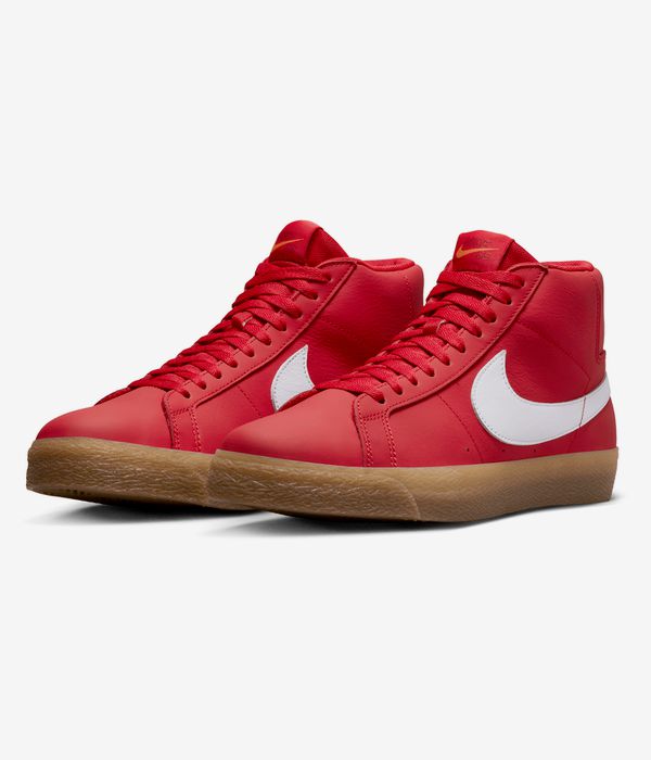 Nike SB Zoom Blazer Mid Iso Scarpa (university red white)