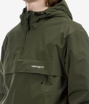 Carhartt WIP Windbreaker Pullover Supplex Veste (office green white)