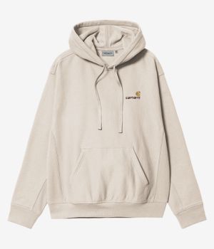 Carhartt WIP American Script Bluzy z Kapturem (moonbeam)