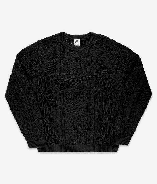 Nike SB Kable Knit Sweatshirt (black)