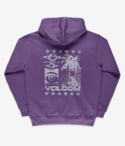 Volcom Watanite Zip-Sweatshirt avec capuchon (deep purple)