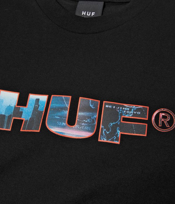 HUF Flight Path T-Shirt (black)