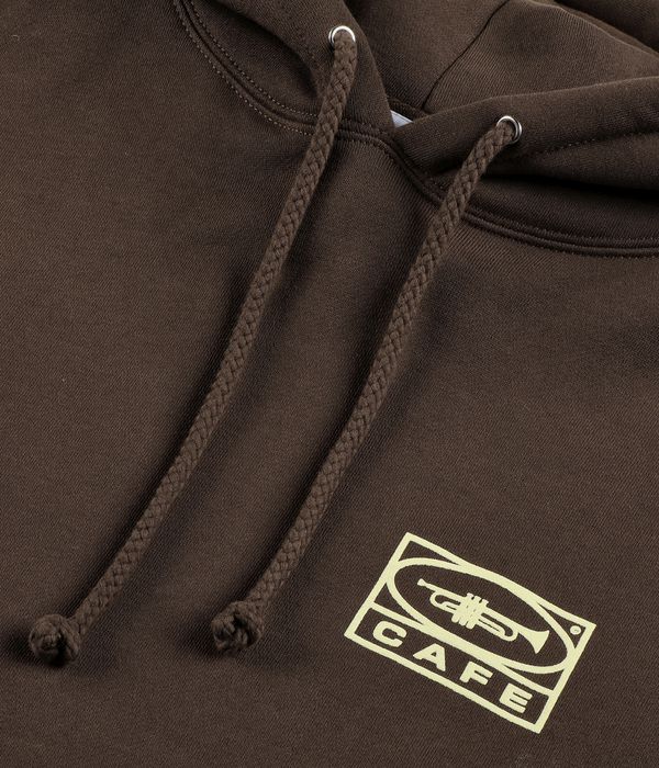 Skateboard Cafe 45 sweat à capuche (coffee)