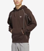adidas Shmoo FW sweat à capuche (dark brown core white)