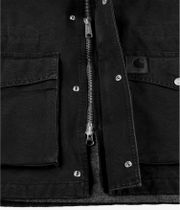 Carhartt WIP OG Santa Fe Coat Organic Dearborn Jacket (black black stone canvas)