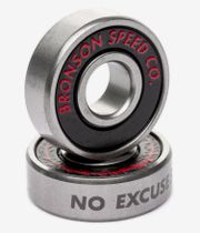 Bronson Speed Co. Nunes Pro G3 Bearings (black red)