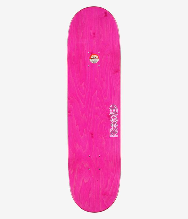 Krooked Knox Ocean Animal 8.5" Planche de skateboard (white)