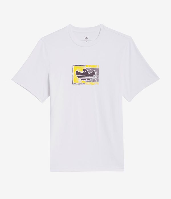 adidas Shmoo G 3 T-Shirt (white aurora black)