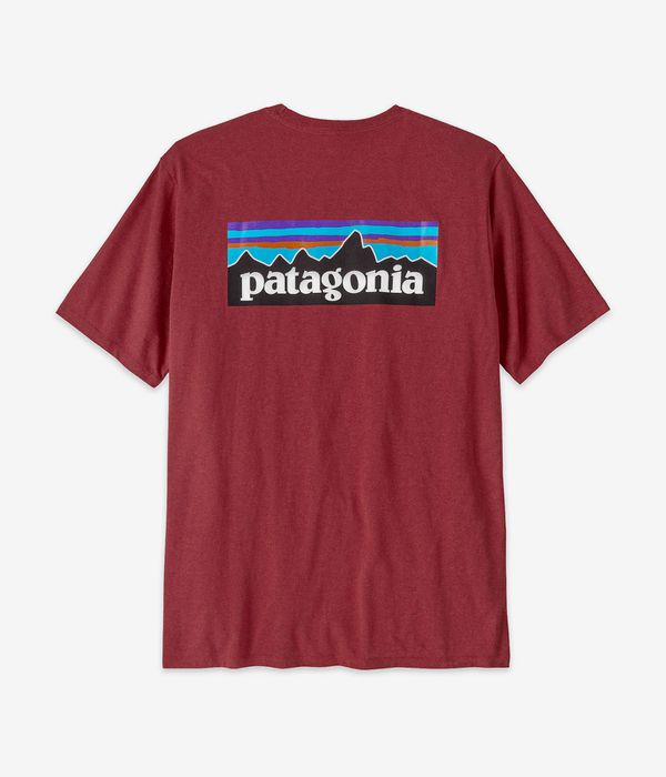 Patagonia P-6 Logo Responsibili T-shirt (amanita red)