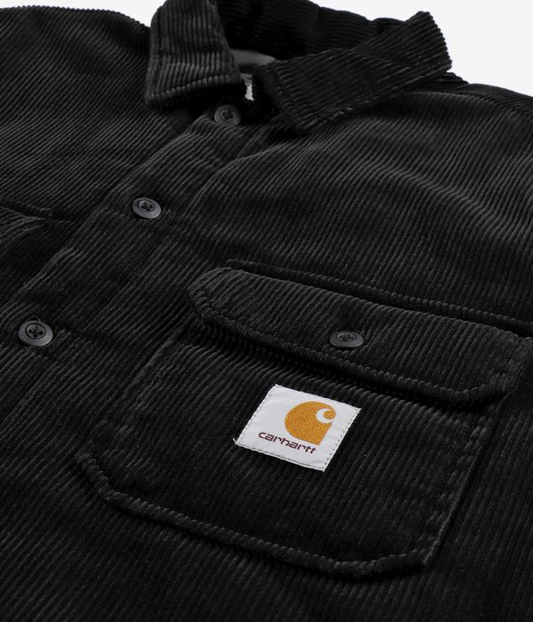 Carhartt WIP Whitsome Corduroy Shirt Jacket (black)