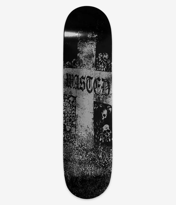 Wasted Paris Catacombs 8.5" Skateboard Deck (black)