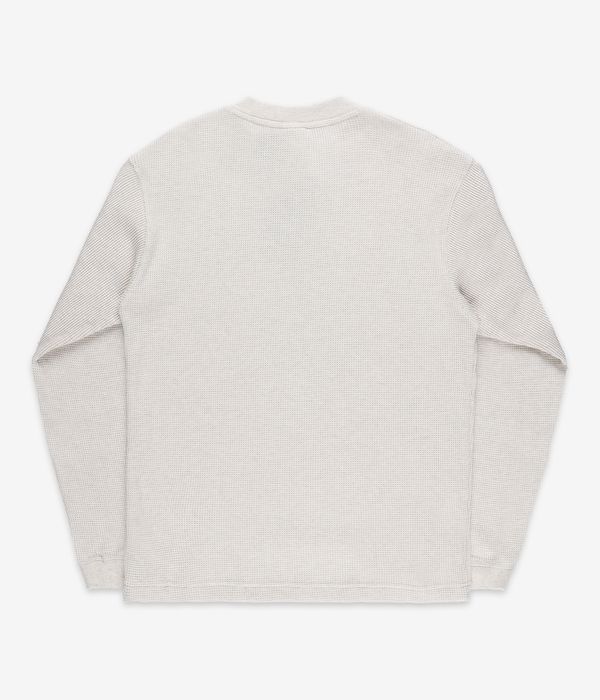 New Balance Numeric Waffle Knit Henley Longues Manches (heather grey)